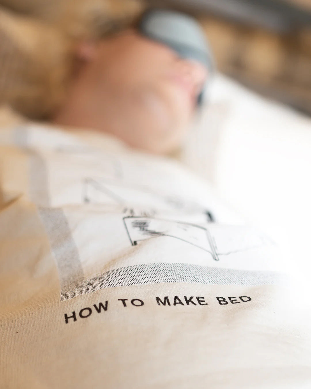 "How To Make Bed" Long Sleeve T-shirt