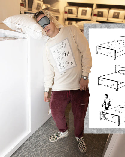 "How To Make Bed" Long Sleeve T-shirt
